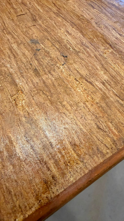 Vintage retro Tisch Küchentisch aus Holz mit Schublade