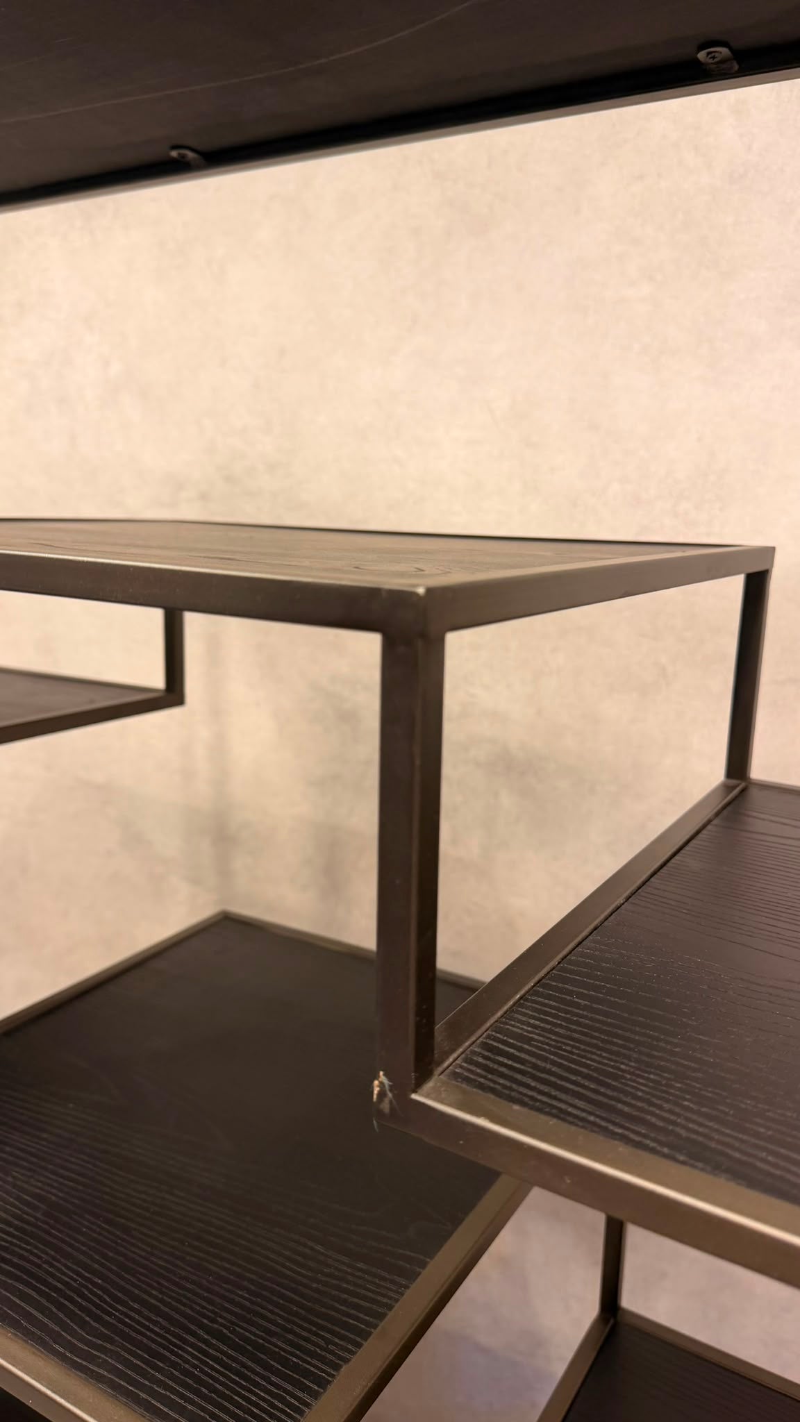 PTMD Lixly Design Regal Metall & Holz mit Schubladen