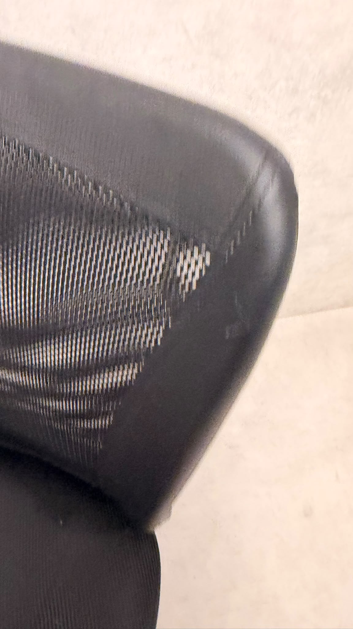 Ergonomischer Büro-Drehstuhl ohne Armlehnen, Schwarz / Chrom