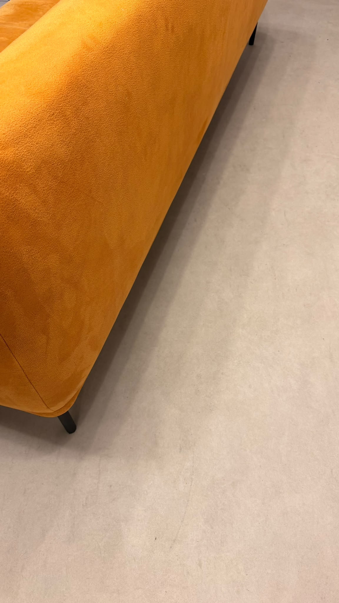 Johann Jakob Grace Sofa von Pfister in Terracotta Orange 3x