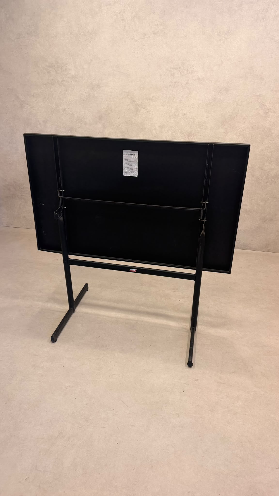 Schaffner Gartentisch klappbar – Schweizer Qualität Schwarz