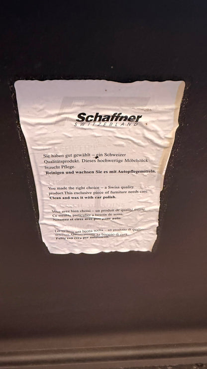 Schaffner Gartentisch klappbar – Schweizer Qualität Schwarz