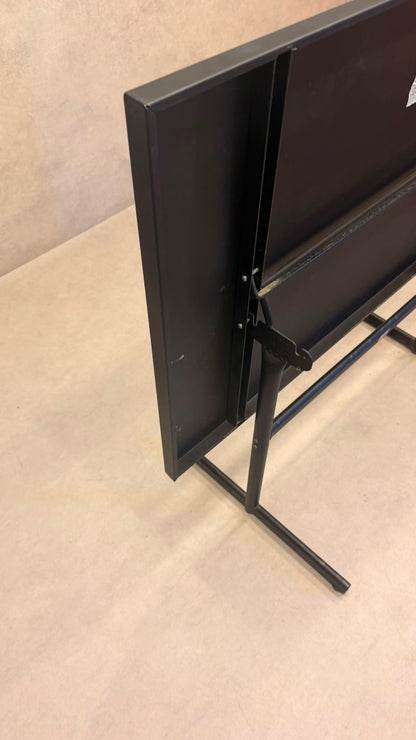 Schaffner Gartentisch klappbar – Schweizer Qualität Schwarz
