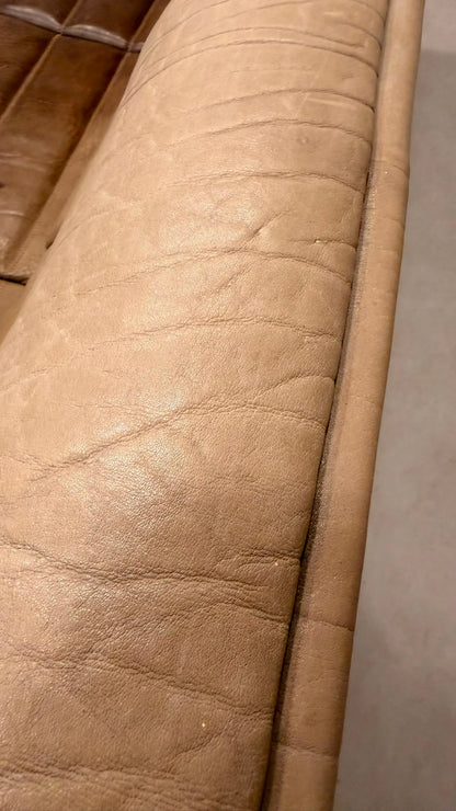 3-Sitzer Sofa DS-84 von De Sede aus Büffelleder (1)