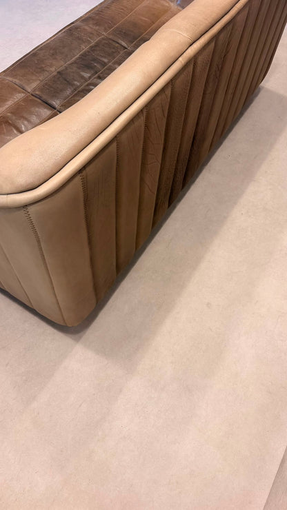 3-Sitzer Sofa DS-84 von De Sede aus Büffelleder (2)