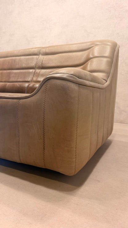 3-Sitzer Sofa DS-84 von De Sede aus Büffelleder (2)