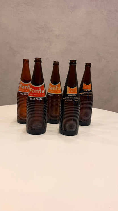 Fanta Vintage Flasche 1960er Italien Aranciata Famib