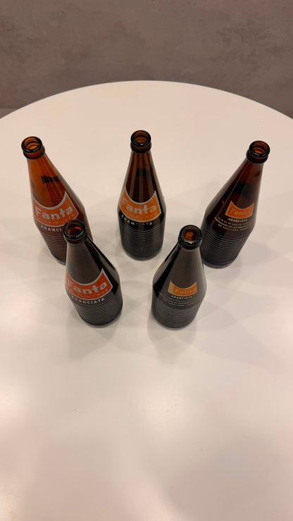 Fanta Vintage Flasche 1960er Italien Aranciata Famib