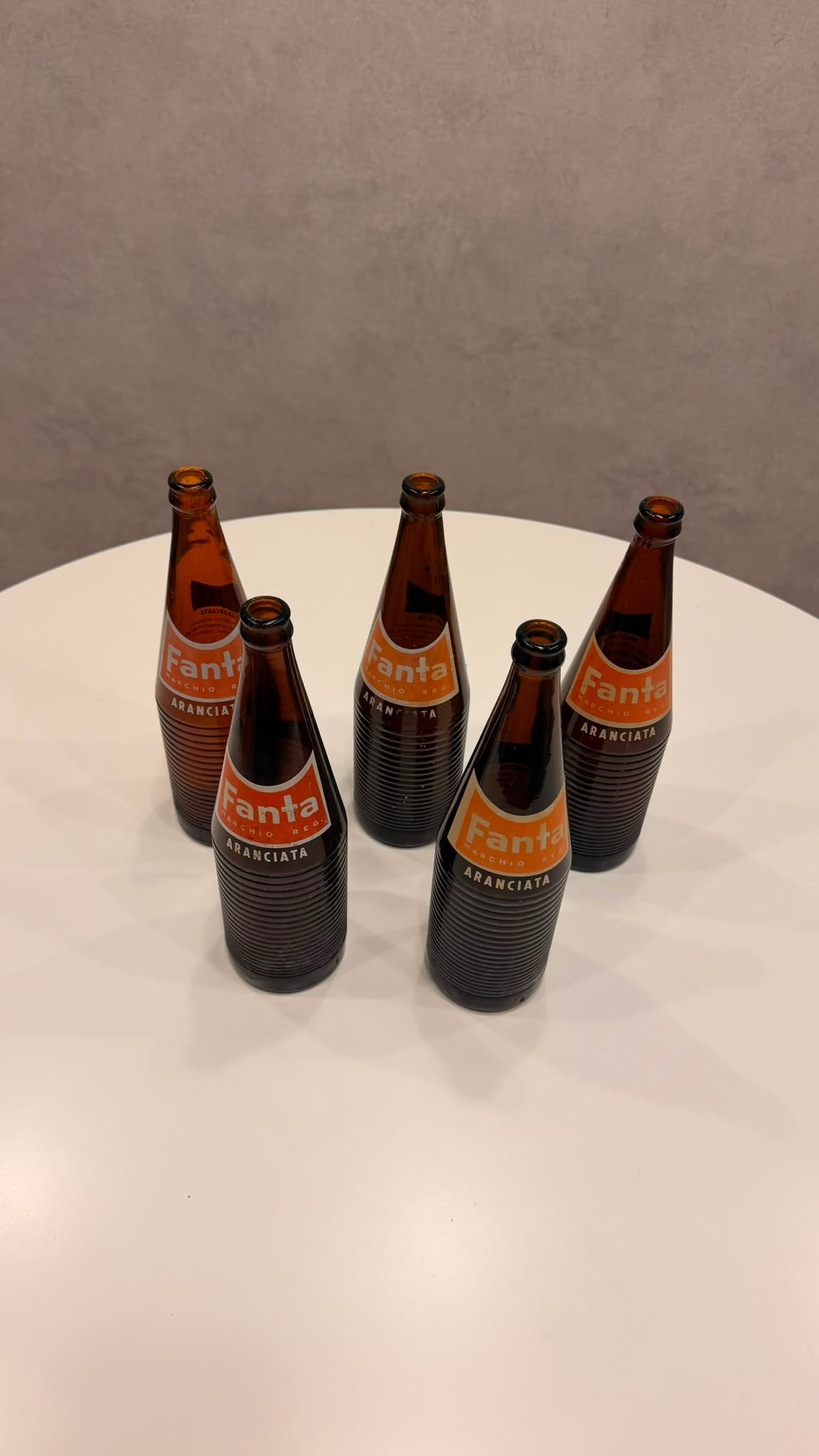Fanta Vintage Flasche 1960er Italien Aranciata Famib