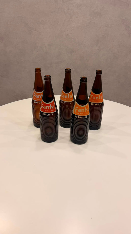 Fanta Vintage Flasche 1960er Italien Aranciata Famib