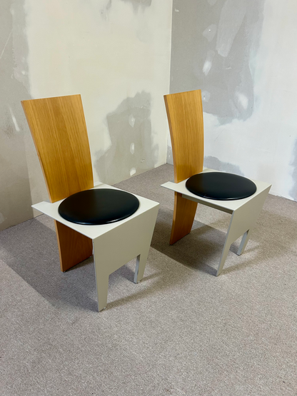 Italienische vintage Designer Stühle