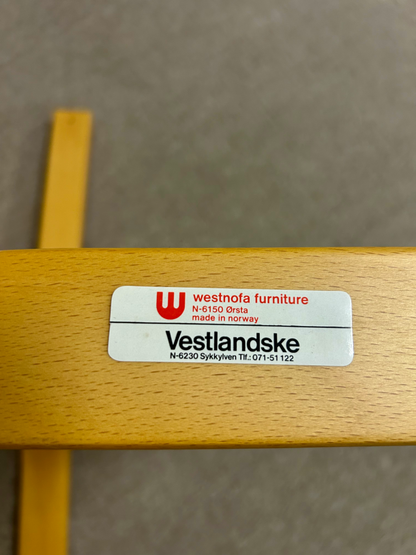 Glas Salontisch von Ingmar Relling für Westnofa aus den 60er