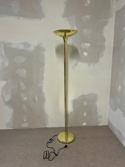 Elegante Stehlampe in Messing