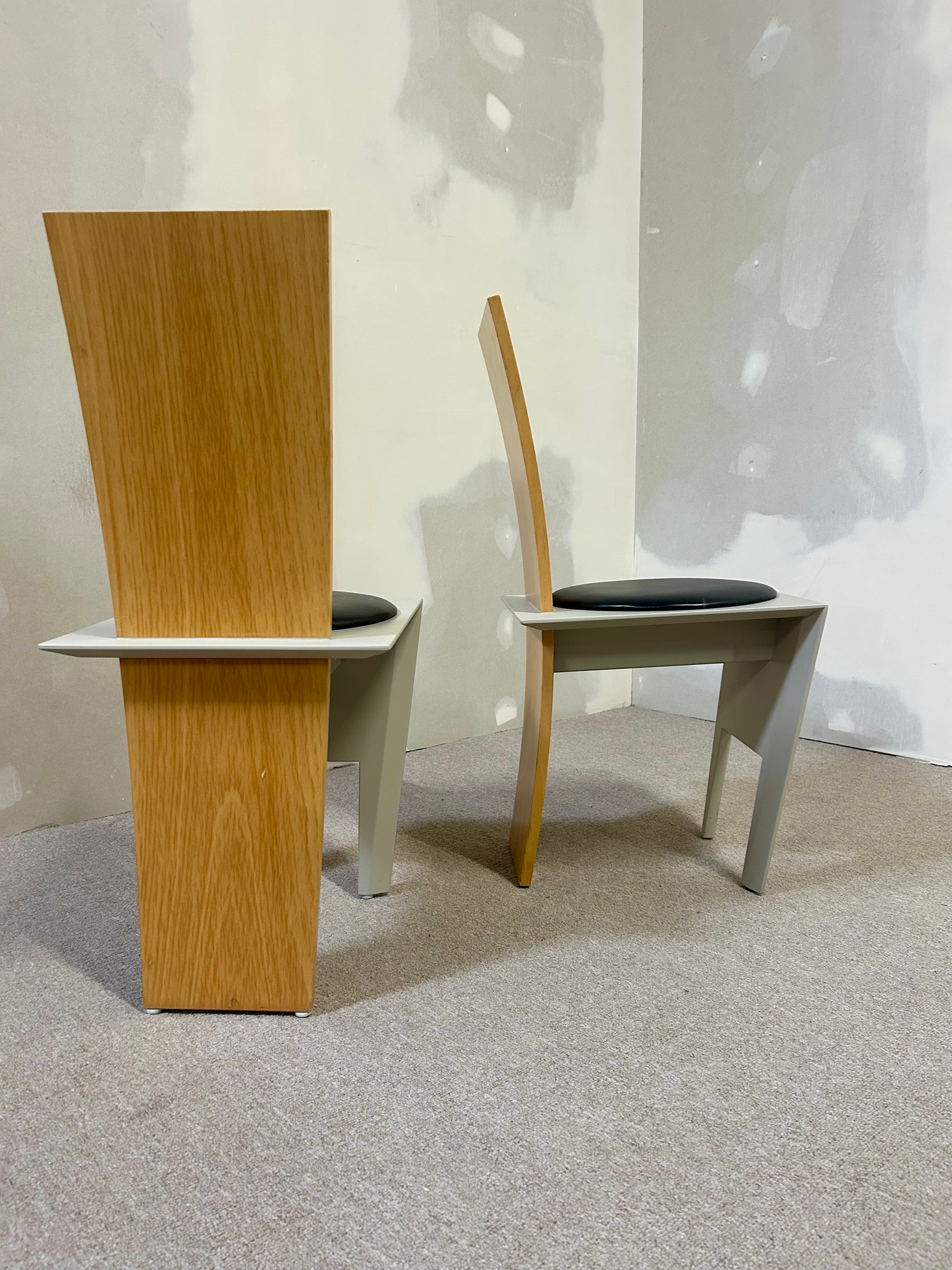 Italienische vintage Designer Stühle